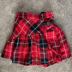 PLAID SKIRT